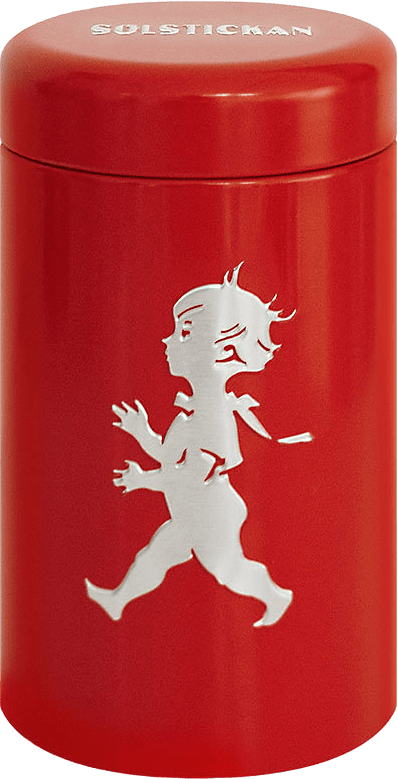 Tändsticksrör – Röd, från Solstickan Design, i färgen Röd.