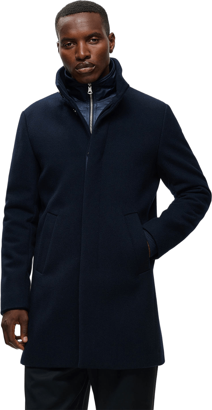 Harvey Outerwear, från Matinique, i färgen Dark Navy Aw.