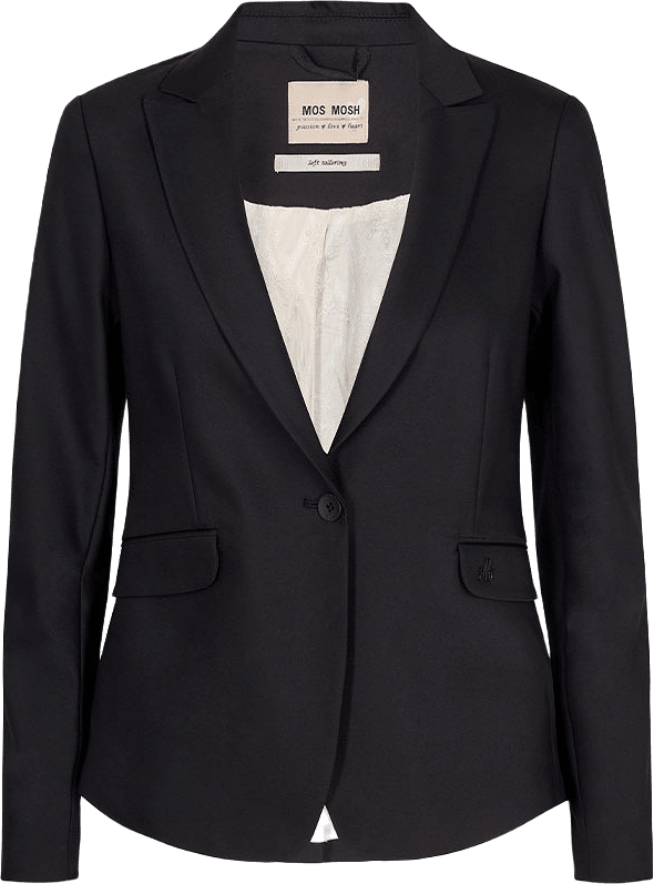 Blake Night Tailored Blazers, från Mos Mosh, i färgen Black.