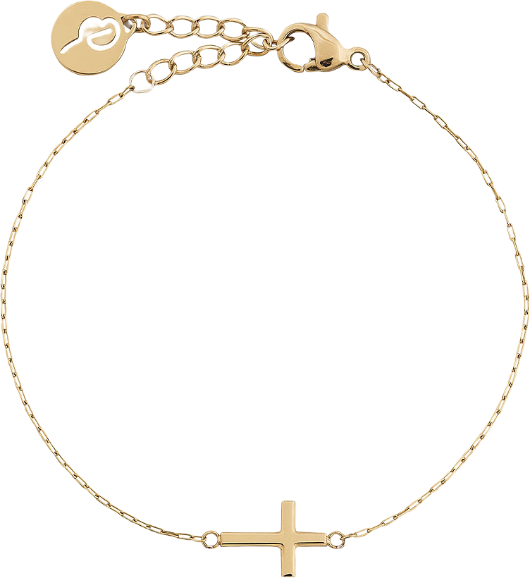 Spirit Cross Bracelet, från Edblad, i färgen Gold.