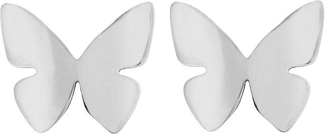 Papillon Studs, från Edblad, i färgen Steel.