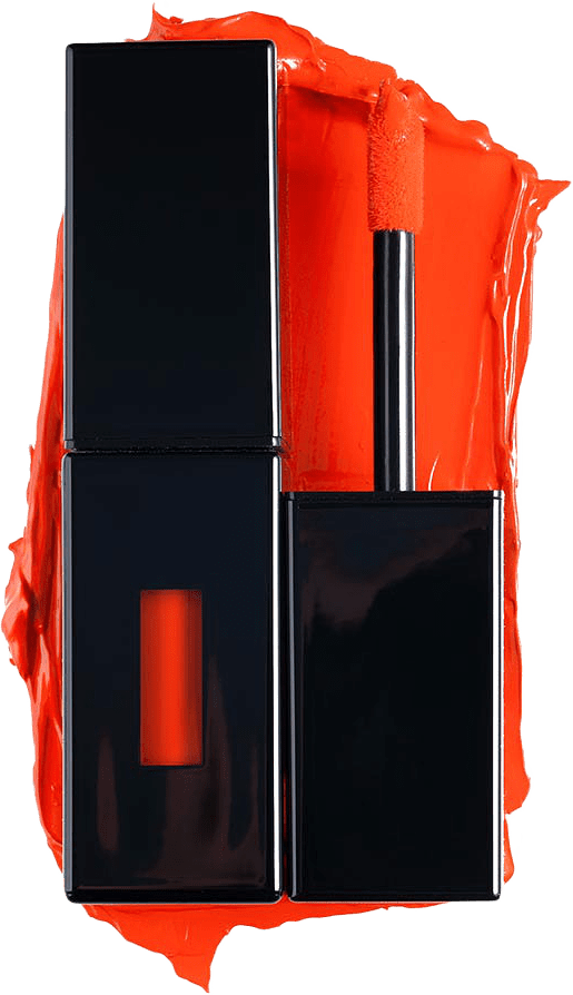 Velvet Couture Liquid Lipstick, från LH Cosmetics, i färgen Orange-red.