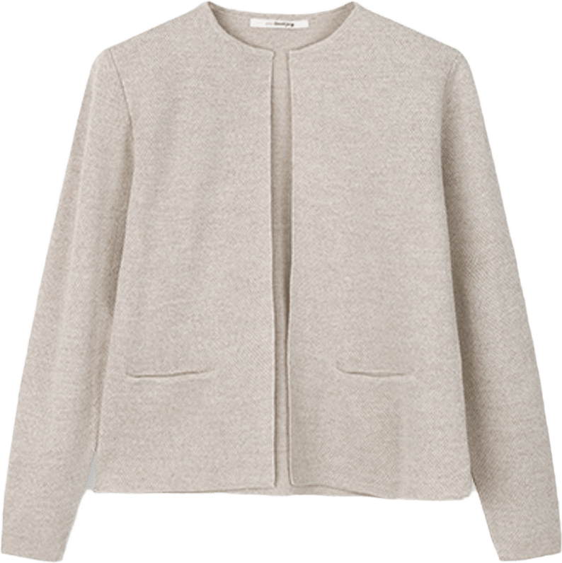 Cardigan Sense, från Sibin Linnebjerg, i färgen Kit.