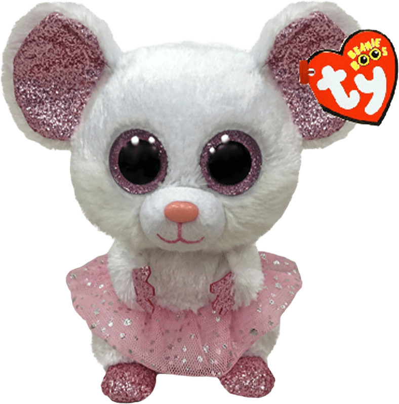 Gosedjur Nina, från TY, i färgen White.