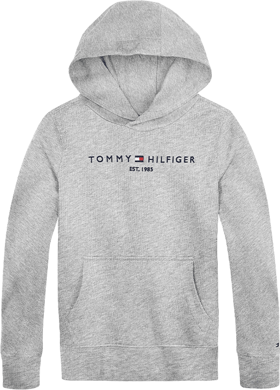 Hoodies, från Tommy Hilfiger, i färgen Light Grey Heather.