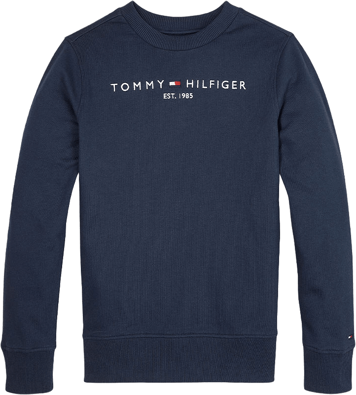 Sweatshirts, från Tommy Hilfiger, i färgen Twilight Navy.