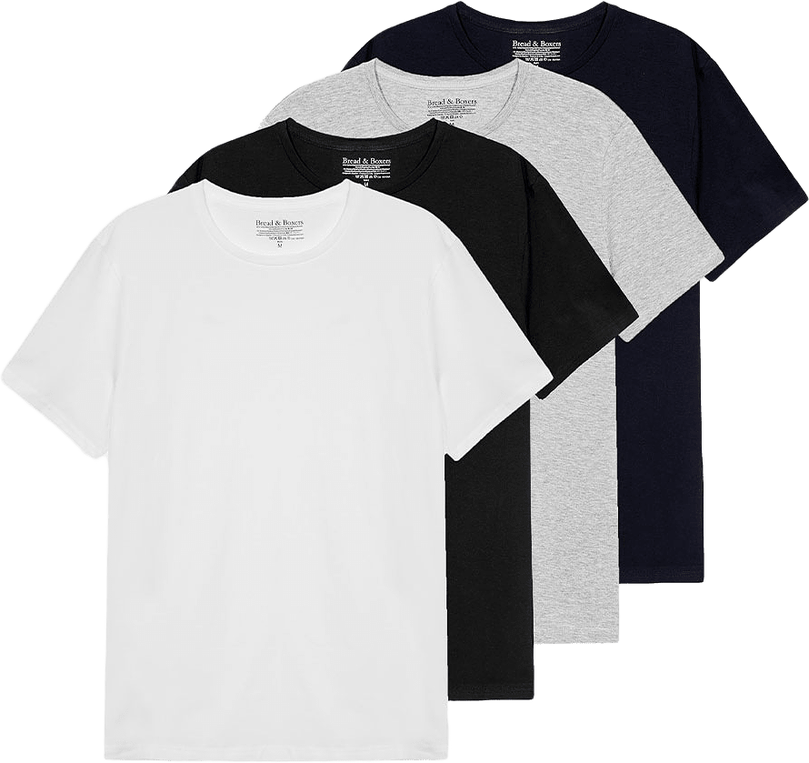 Crew Neck 4-Pack