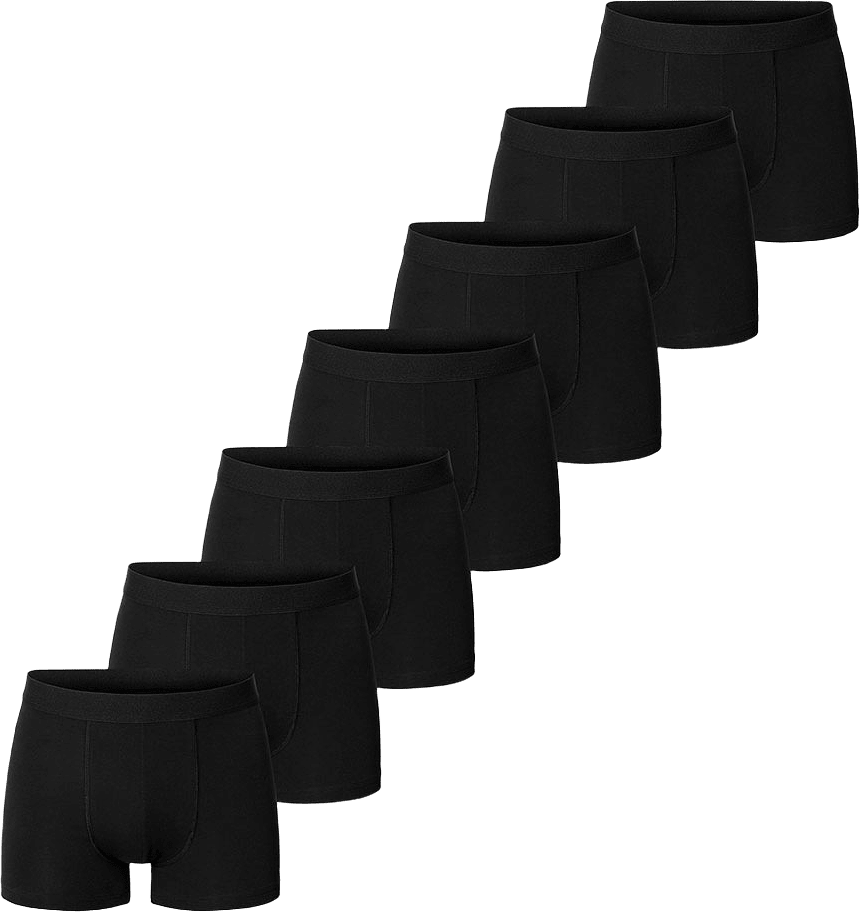 Boxer Brief 7-Pack, från Bread & Boxers, i färgen Black.