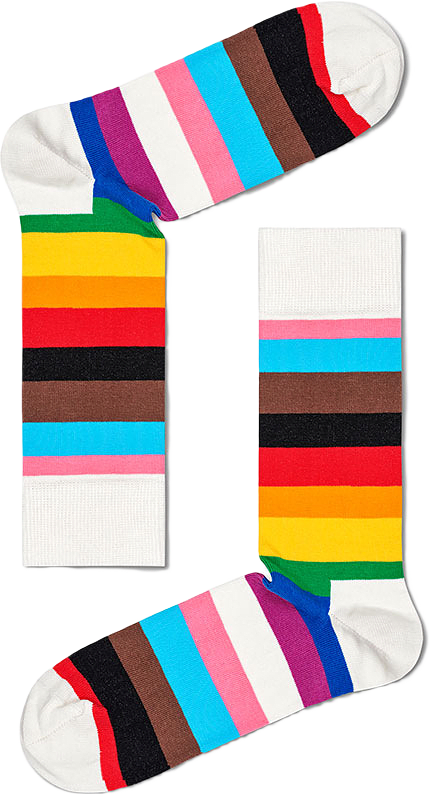 Pride Stripe Sock, från Happy Socks, i färgen Multi.