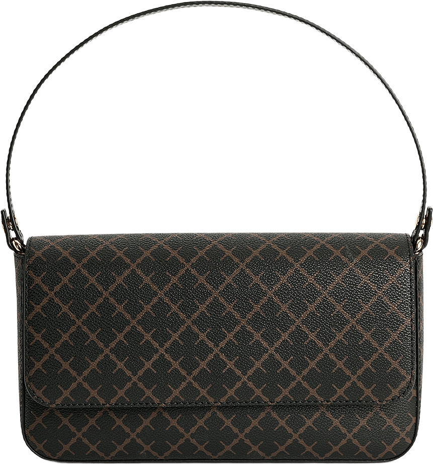 Tallie axelväska, från By Malene Birger, i färgen Dark Chokolate.