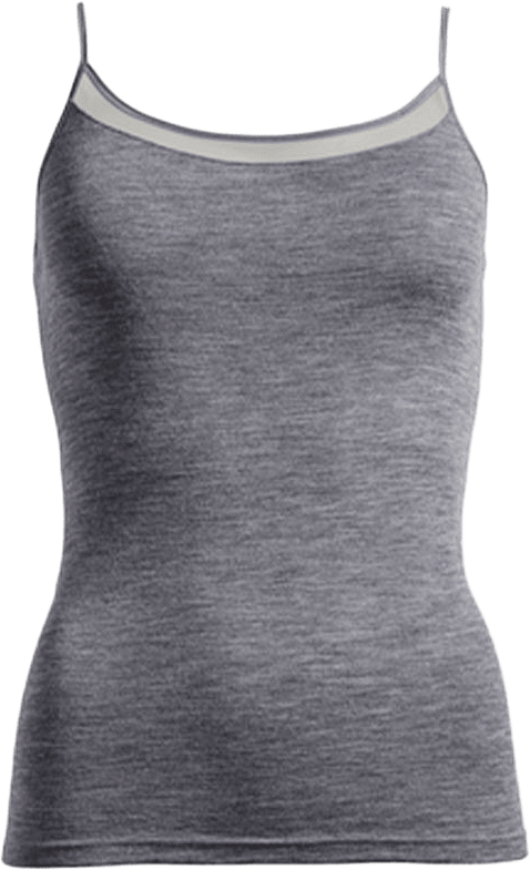 Juliana Ull Top Camisole, från FEMILET, i färgen Heather Grey.
