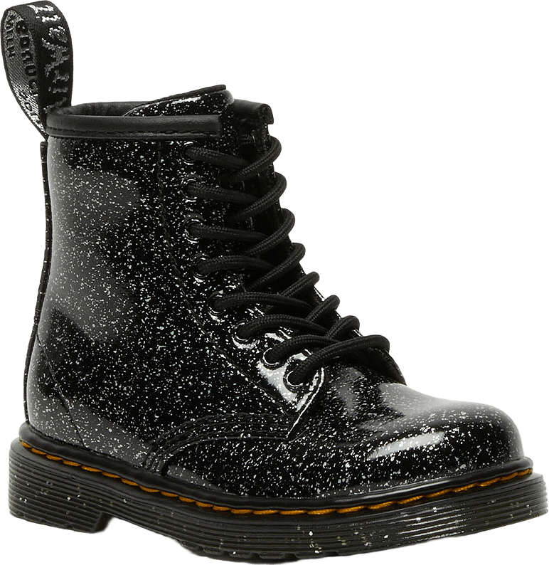 1460 T Black Cosmic Glitter, från Dr. Martens, i färgen Black.