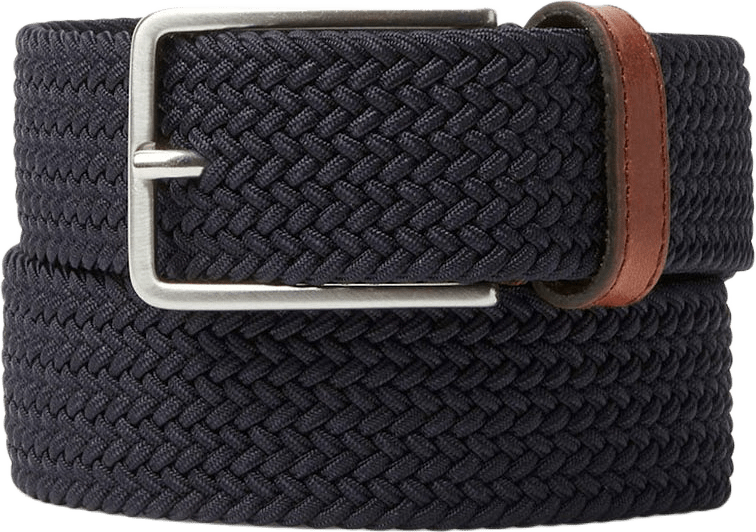 Marstrand textilbälte, från Saddler, i färgen Navy.