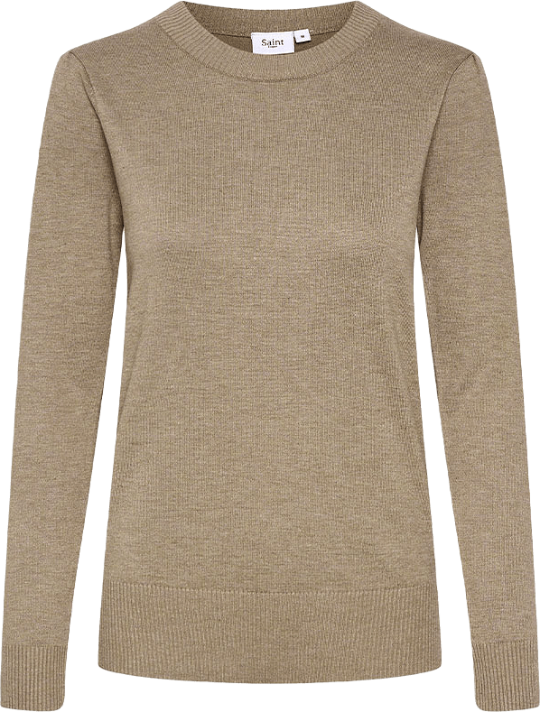 Mila Sweater, från Saint Tropez, i färgen Atmos Melange.