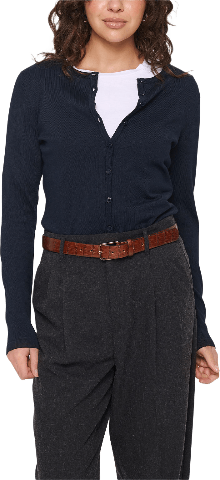 MilaSZ Cardigan, från Saint Tropez, i färgen Night Sky.