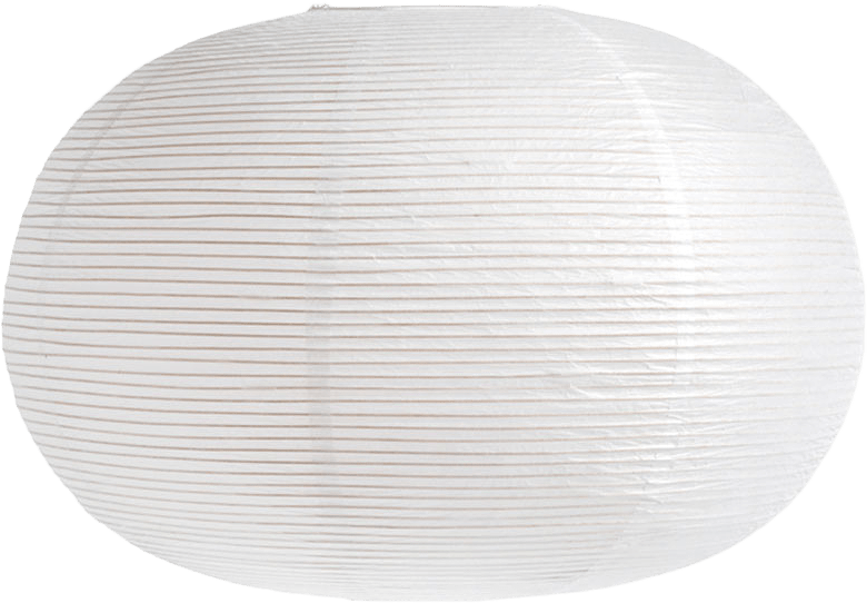 Lampskärm Paper Shade Ellipse Ø70, från HAY, i färgen White.