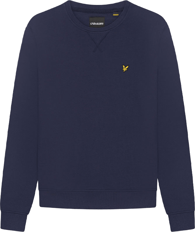 Crew Neck Sweatshirt, från Lyle & Scott, i färgen Navy.