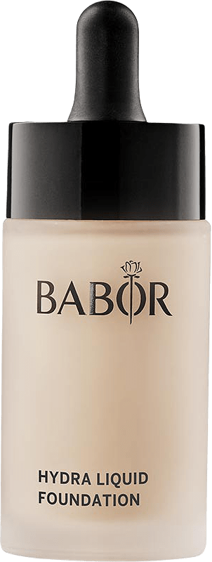 Hydra Liquid Foundation, från BABOR, i färgen Alabaster.