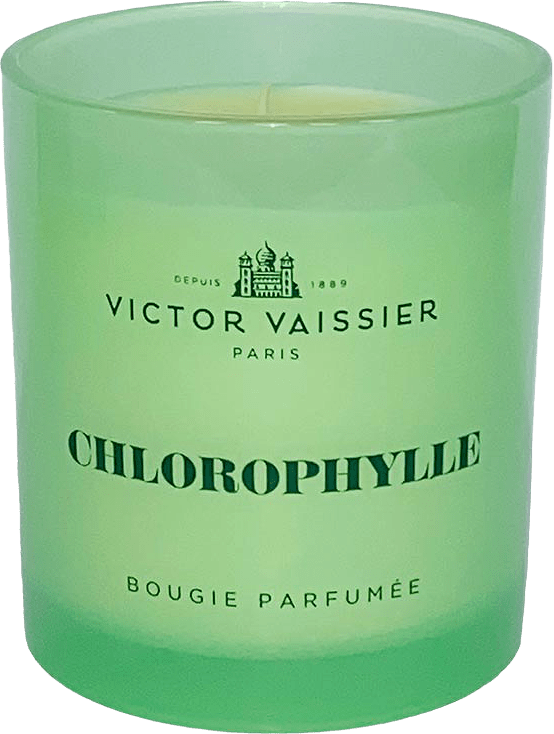 Chlorophylle Scented Candle, från Victor Vaissier, i färgen Light Green.
