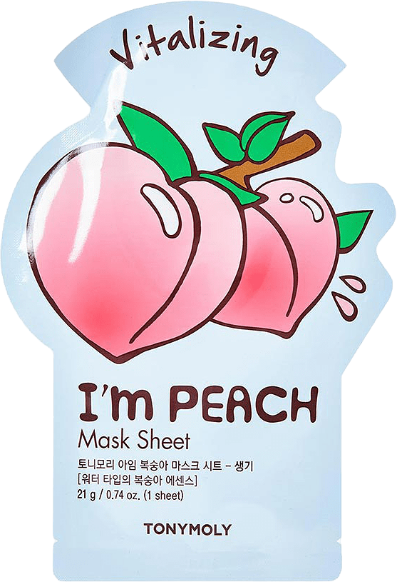I´m Peach Mask Sheet, från Tony Moly.