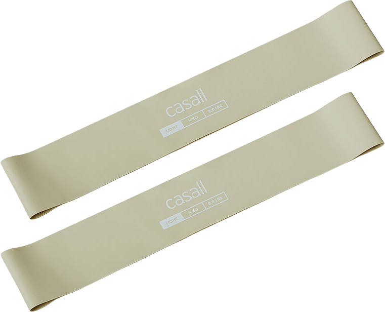 Gummiband Lätt 2st, från Casall, i färgen Light Green.