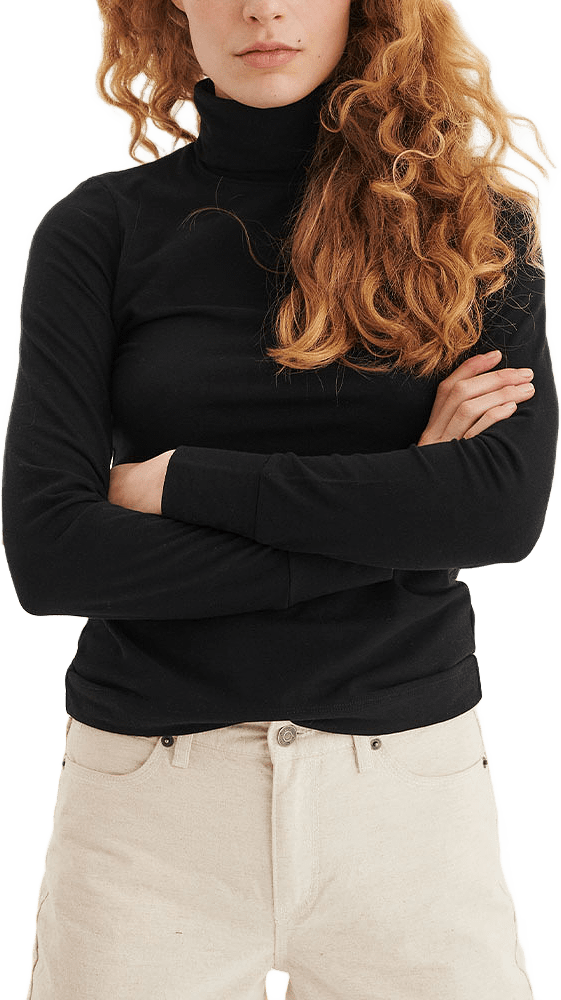 Fang Rollneck, från Inwear, i färgen Black.