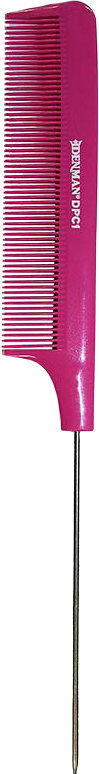 DPC1 Pin Tail Comb Pink, från Denman, i färgen Pink.