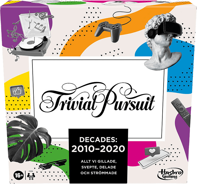 Trivial Pursuit Decades: 2010-2020, från HASBRO GAMES.