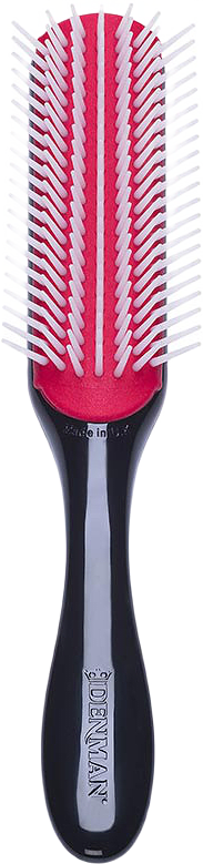 D3 The Original Styler 7 Row Black, från Denman, i färgen Black.