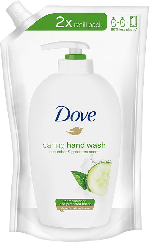 Flytande Tvål Fresh Touch Refill, från Dove.