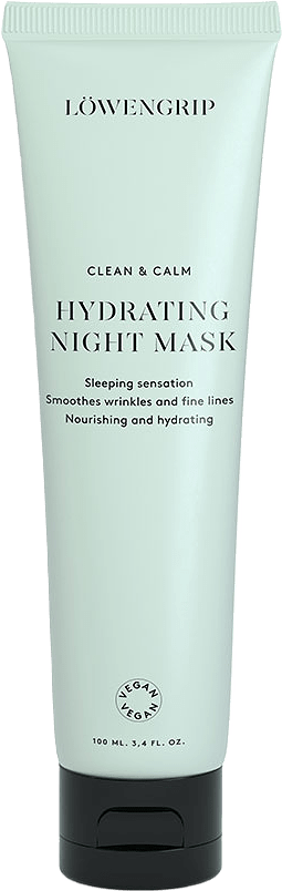 Clean & Calm - Hydrating night mask, från LÖWENGRIP.