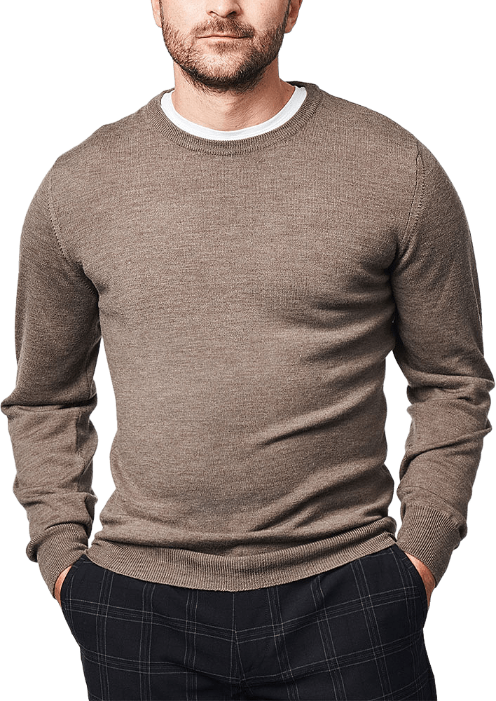 Crewneck Merino Sweater