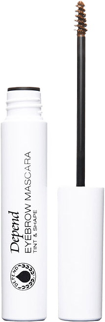 Eyebrow Mascara Tint & Shape, från Depend, i färgen Medium Brown.