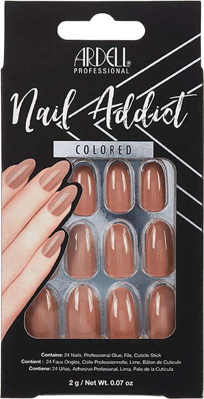 Nail Addict Colored Latte, från Ardell, i färgen Latte.