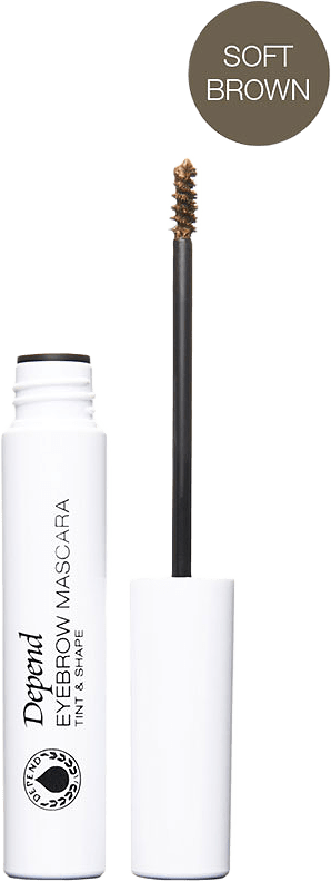 Eyebrow Mascara Tint & Shape, från Depend, i färgen Soft Brown.