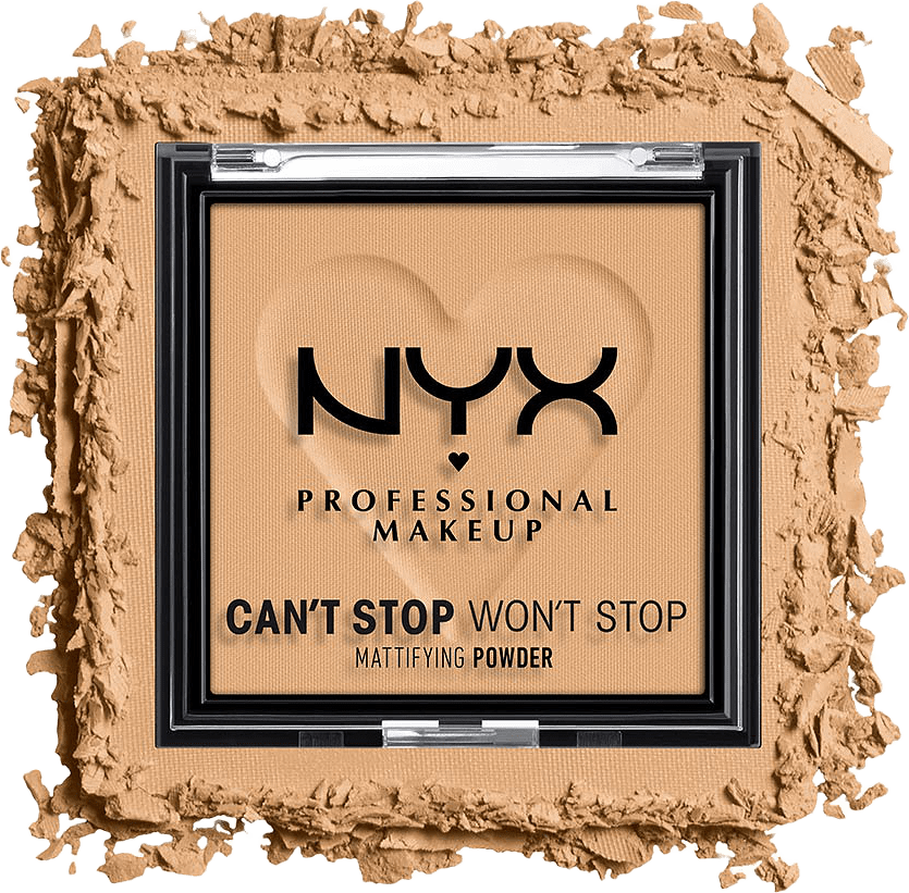 Can’t Stop Won’t Stop Mattifying Powder, från NYX Professional Makeup, i färgen Golden.