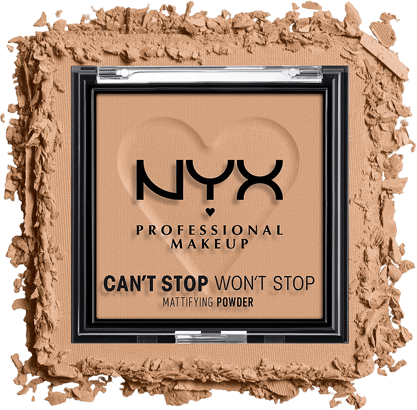 Can’t Stop Won’t Stop Mattifying Powder, från NYX Professional Makeup, i färgen Tan.