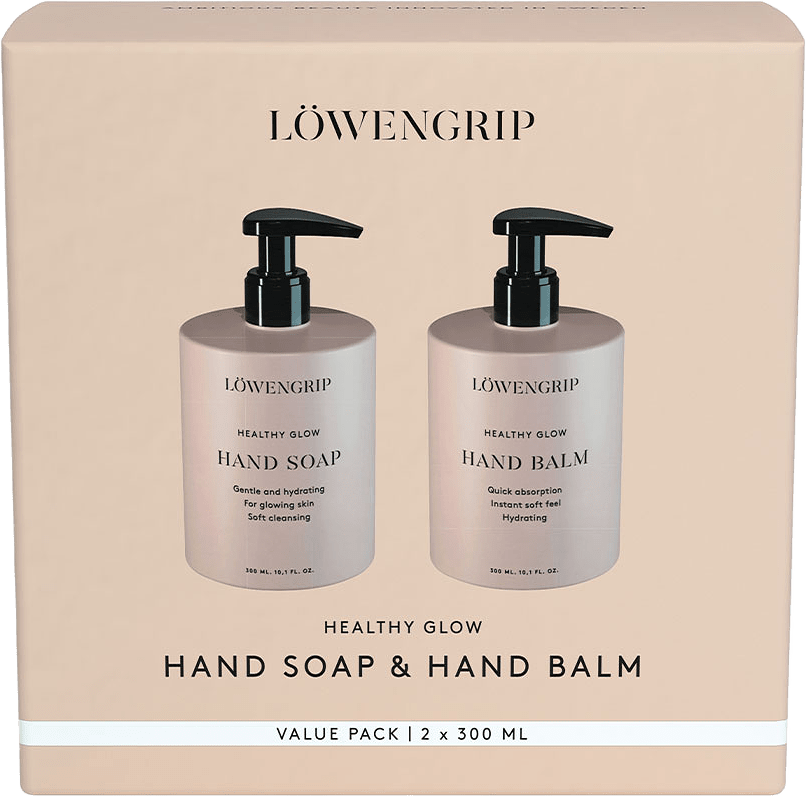 Healthy Glow - Hand Soap & Hand Balm kit, från LÖWENGRIP.