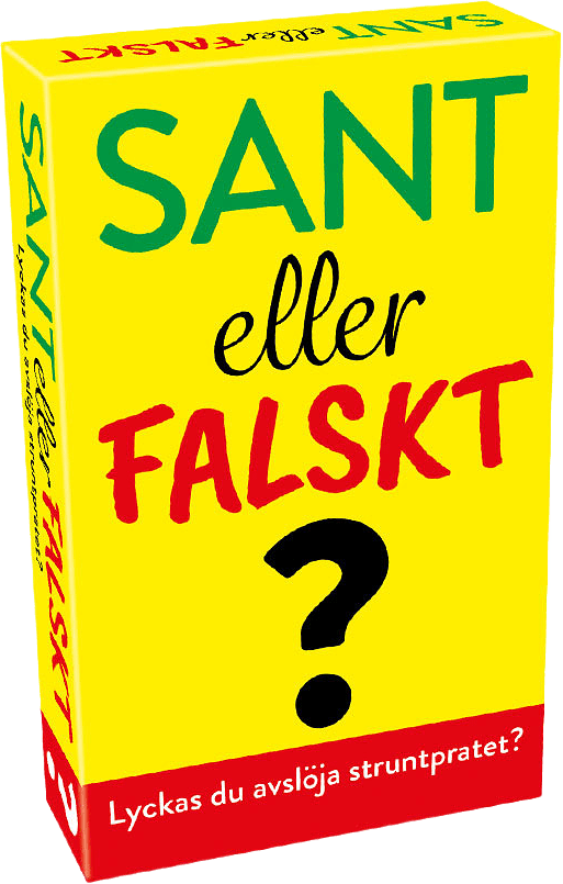 Sant eller Falskt, från TACTIC.