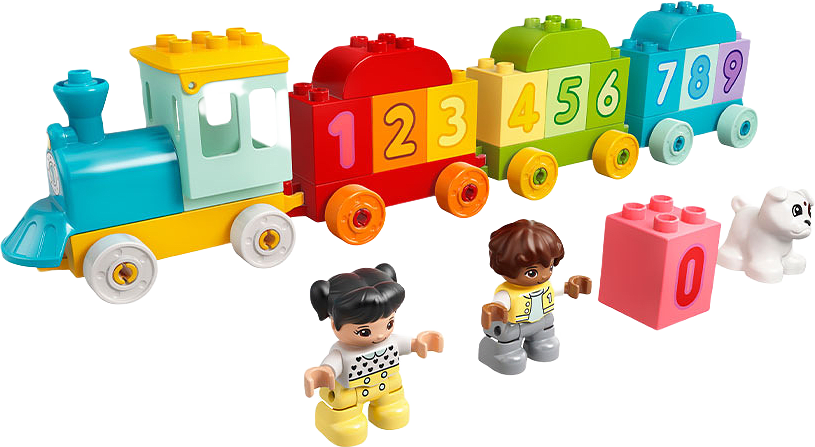 10954 DUPLO My First Siffertåg – Lär dig räkna, från LEGO.