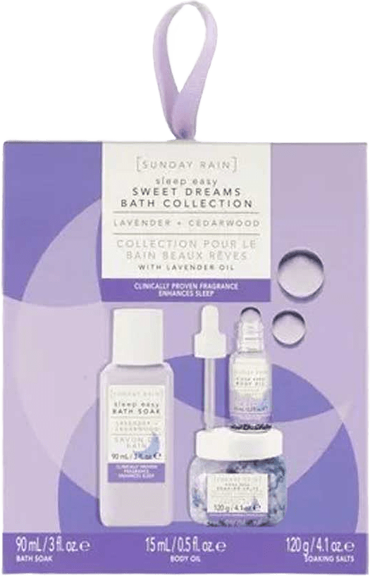 Sweet Dream Bath Collection Giftset, från Sunday Rain.