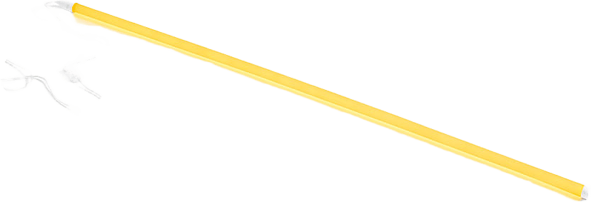 Neon Tube, från HAY, i färgen Yellow.