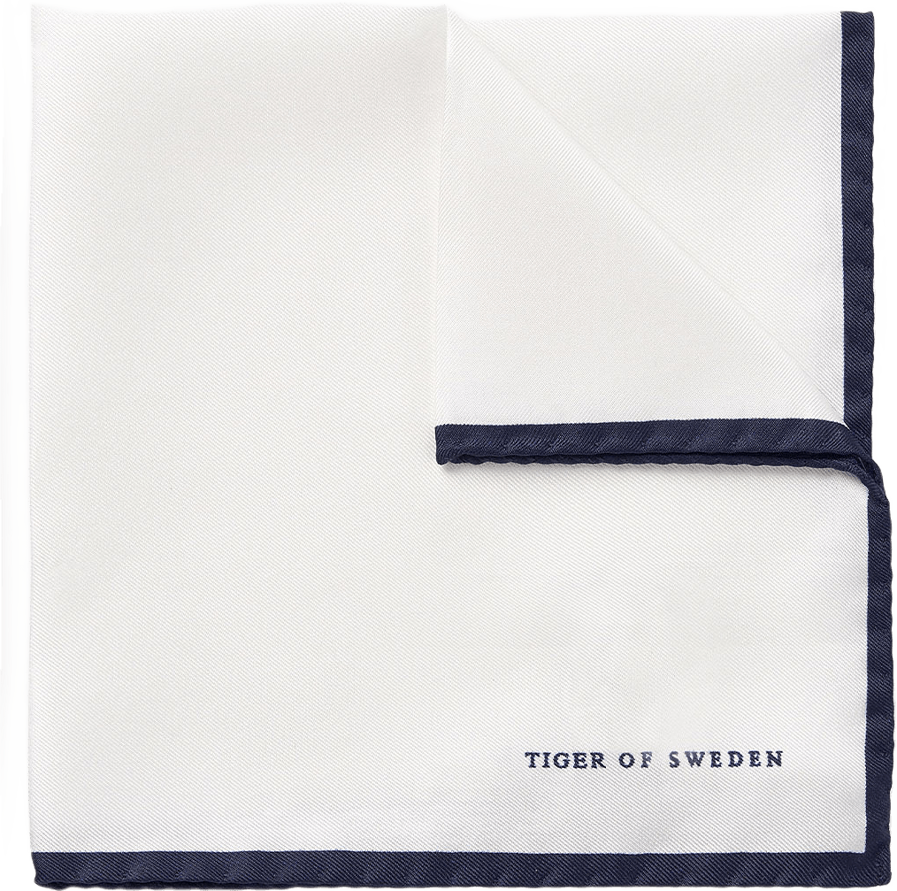 Luserna Sidennäsduk, från Tiger of Sweden, i färgen White.