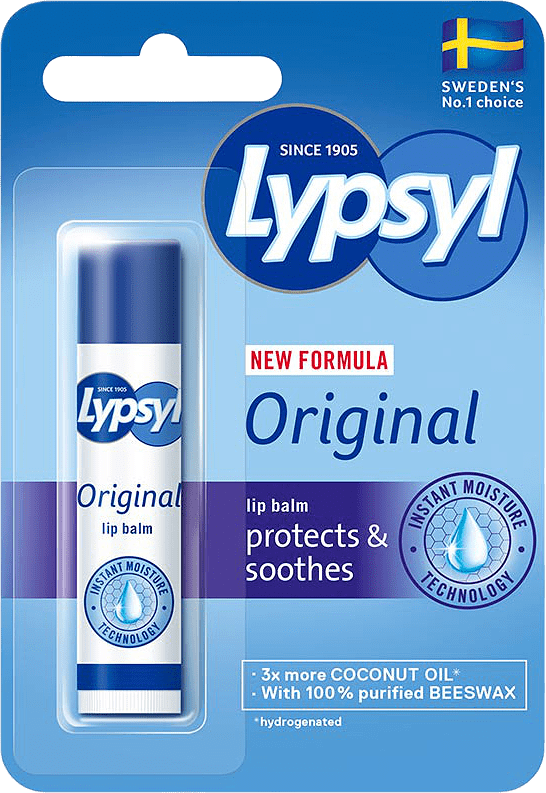 Läppbalsam, från Lypsyl.