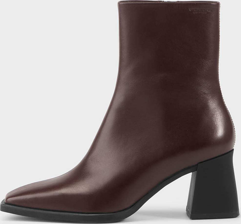 HEDDA Boots Heel Classic, från Vagabond Shoemakers, i färgen Chocolate.