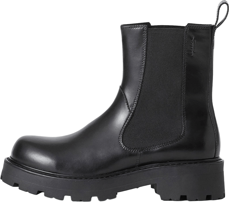 COSMO 2.0 Boots low heel chunky, från Vagabond Shoemakers, i färgen Black.