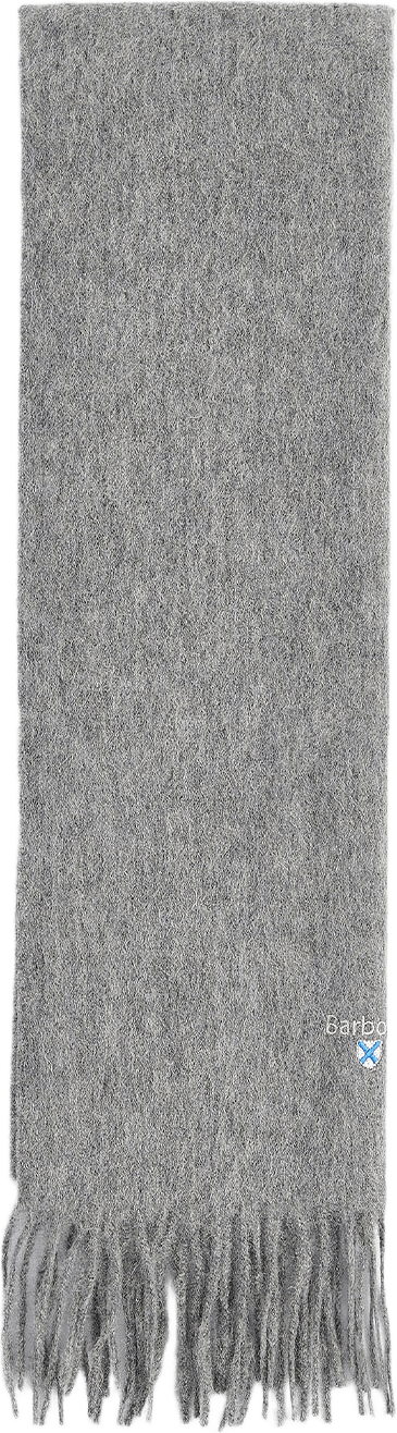 Barbour Plain Lambswool Scarf, från Barbour, i färgen Lt Grey Marl.