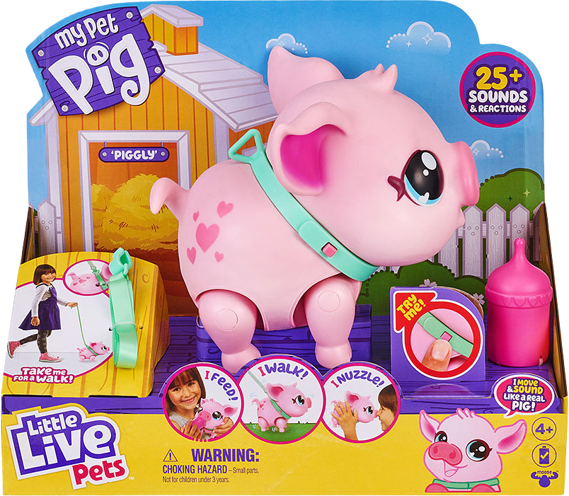Little Live Interactive Piggles Gris