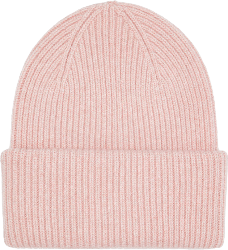 Merino Wool Hat, från Colorful Standard, i färgen Faded Pink.