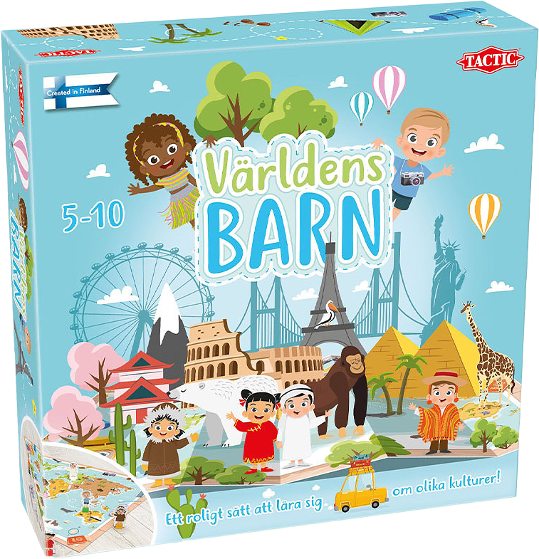 Barnspel Världens barn, från TACTIC.